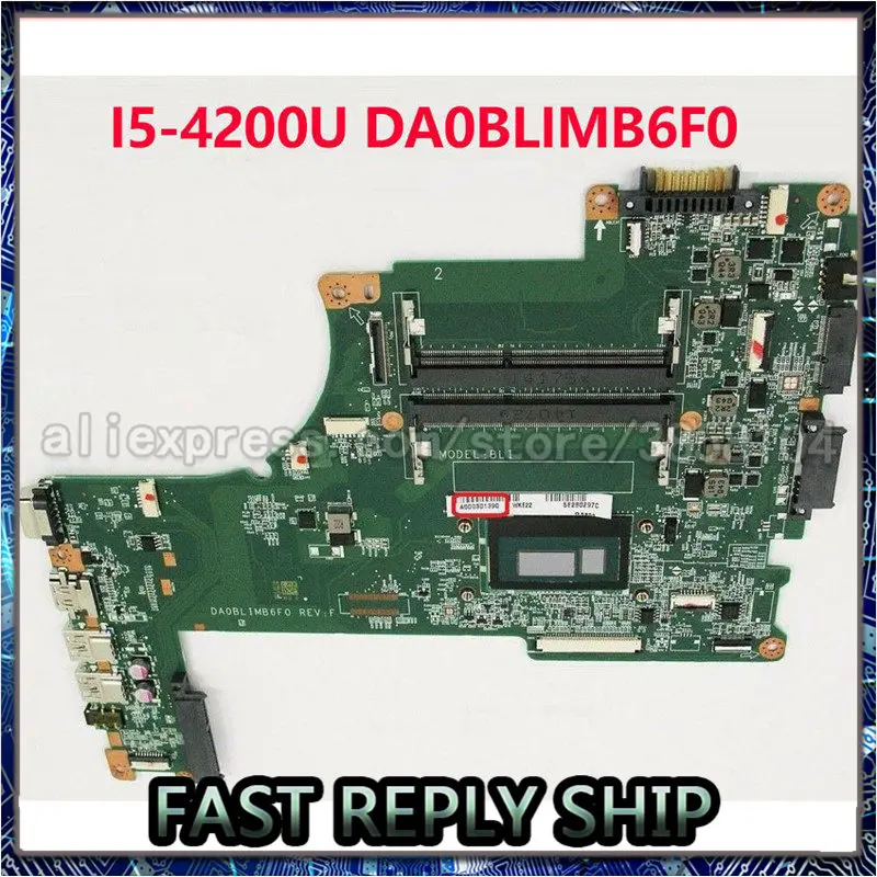 For TOSHIBA Satellite L50-B L55-B S50-B S55-B I5-4200 laptop motherboard DA0BLIMB6F0 I5-4200U notebook pc mainboard main board | Компьютеры