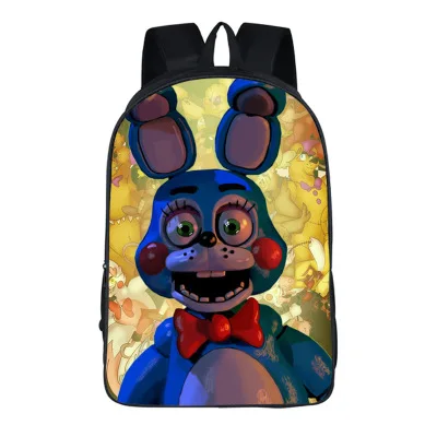 Five Nights At Freddy's FNAF школьные сумки для мальчиков и девочек, рюкзак, детский подарок, Аниме Сумка, игрушки для детей, рождественский подарок - Цвет: 03