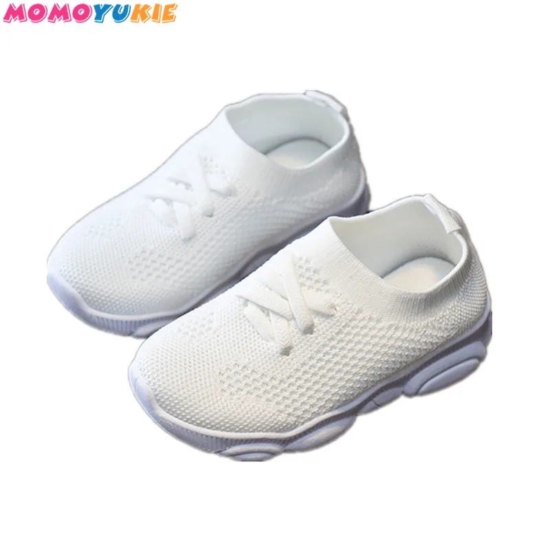 Кроссовки Детские с резиновой подошвой Нескользящие повседневные на плоской