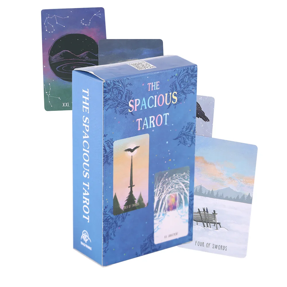 

2021New Tarot Divination Card Table Game Toy Prediction Astrology Color Printing Altar Cloth Werewolf Magic
