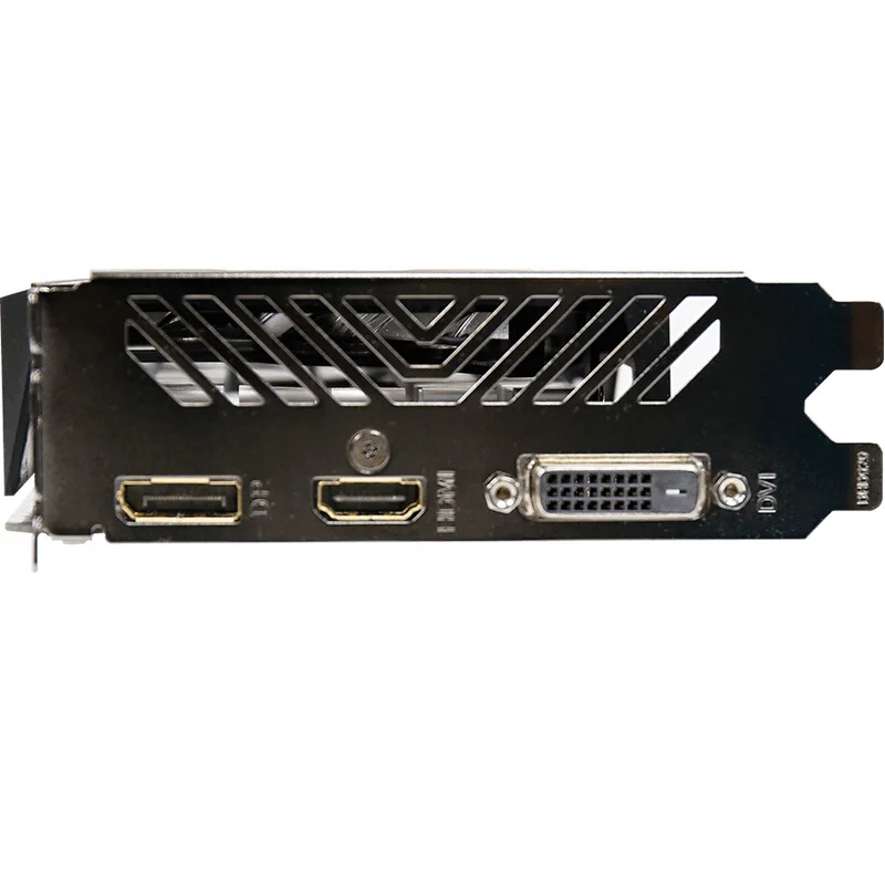Видеокарта Gigabyte GTX1050 CN с видеокартами NVIDIA GeForce GTX 1050 GPU 2 ГБ GDDR5 128 бит для ПК б/у