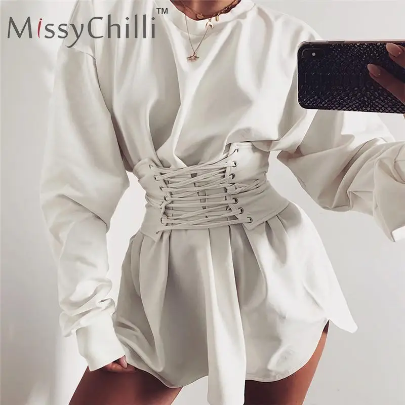 MissyChilli винтажное короткое платье трапециевидной формы с поясом женское модное