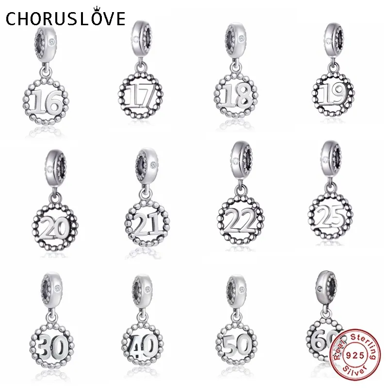 Очаровательная подвеска с цифрами на браслете серебристого цвета | Украшения и