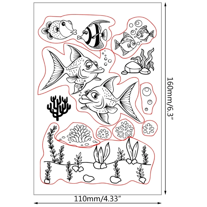 

Flower Animals Silicone Clear Stamps 2021 New DIY Scrapbooking Embossing Photo Album Decor Paper Card Craft Supplies