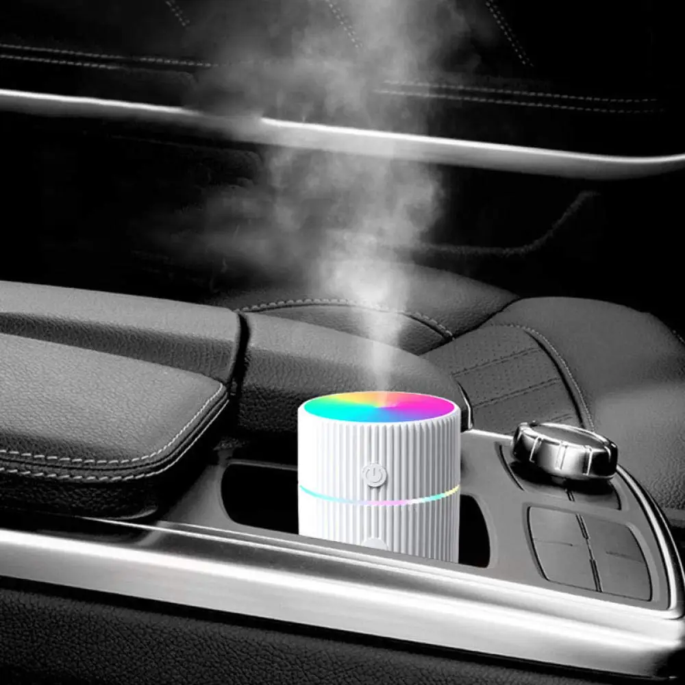 

2020 Car Air Humidifier Portable Ultrasonic Mini Air Humidifier Diffuse for Home Car USB Fogger Maker with LED Night Lam