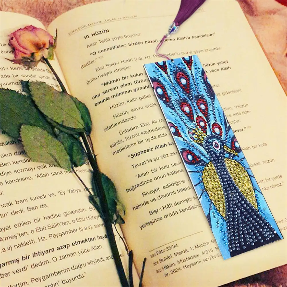 5D Сделай Сам алмазная живопись кожа искусственная Книга знаки особая форма