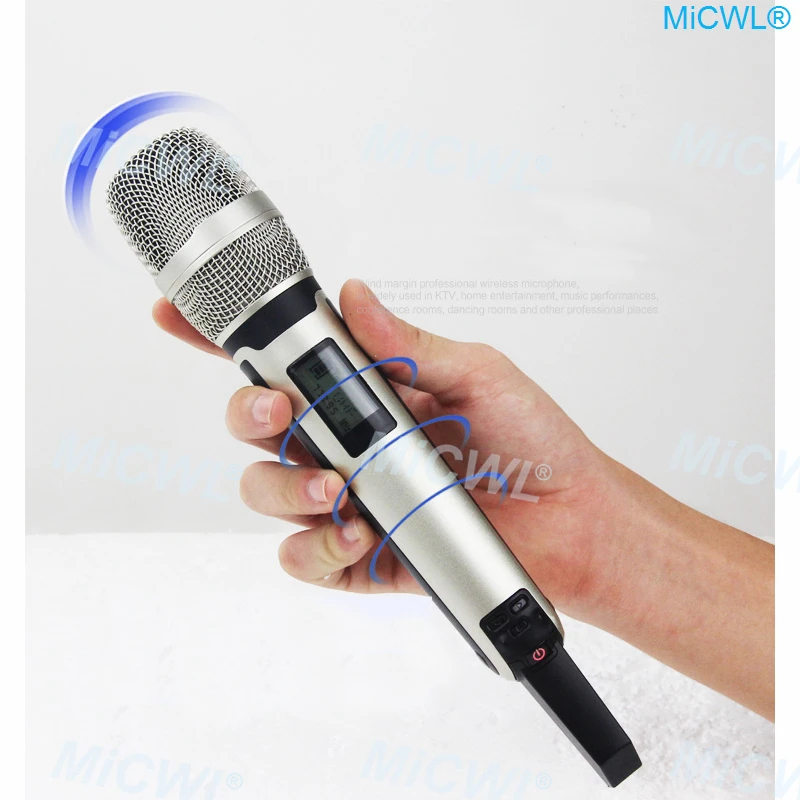 

Professional SKM9000 G3 Wireless 2 Handheld Microphone UHF SKM 9000 G4 Mircrofone System