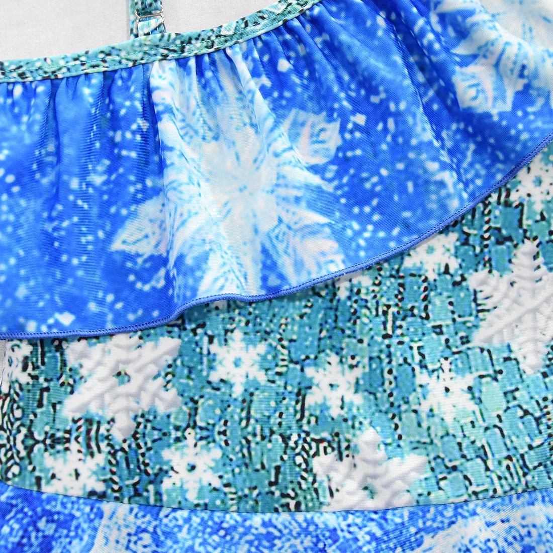 От 3 до 12 лет купальники для девочек бикини Эльза Анна косплей купальный костюм