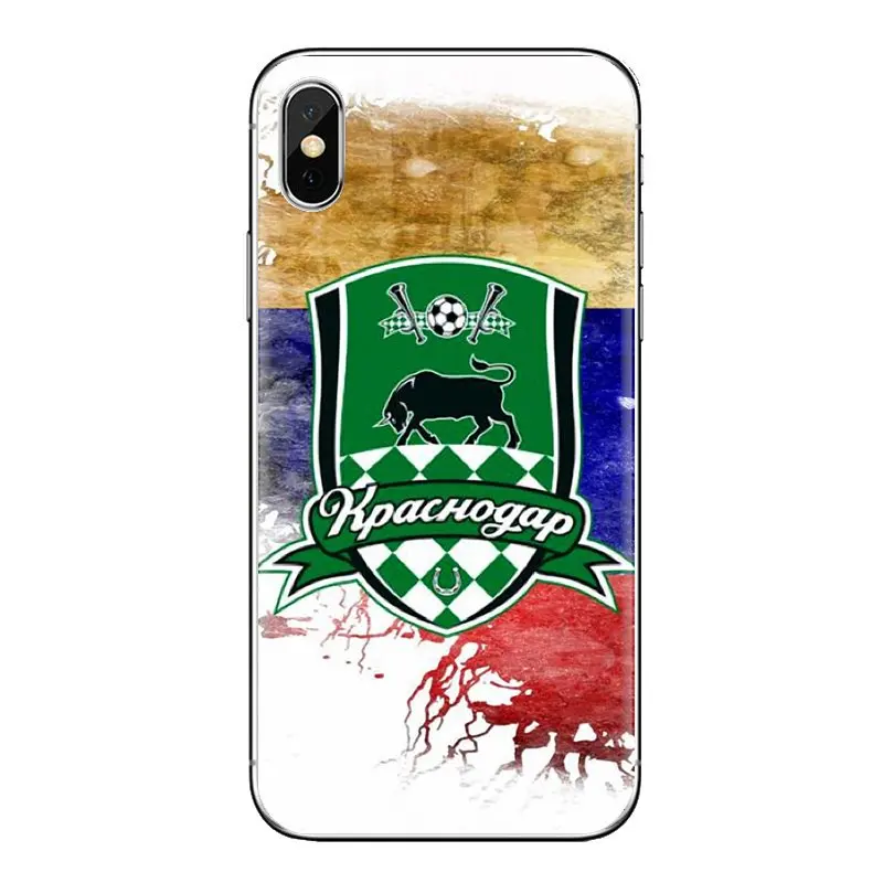 Мягкие прозрачные чехлы с логотипом FC Krasnodar Byki футбол для huawei mate Honor 4C 5C 5X6X7 7A 7C 8 9 10