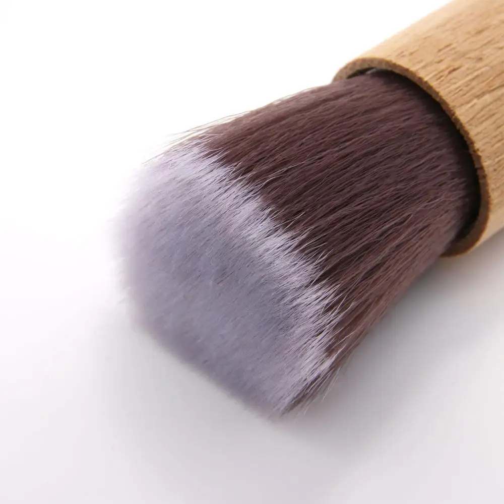 1 шт. Профессиональная Кисть для макияжа кабука компактная пудра нанесения румян