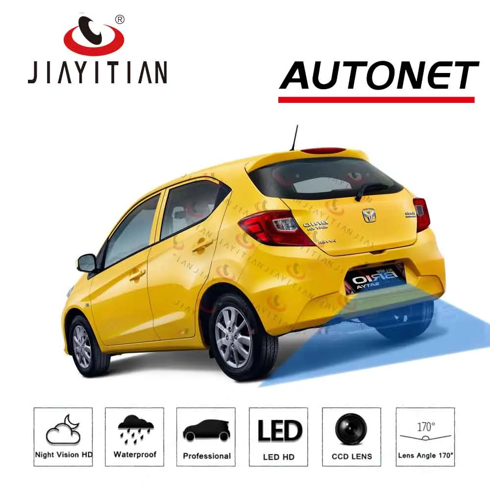JIAYITIAN камера заднего вида для Honda Brio 2011~ хэтчбек CCD/ночное видение/обратный/резервная камера парковки номерной знак cam