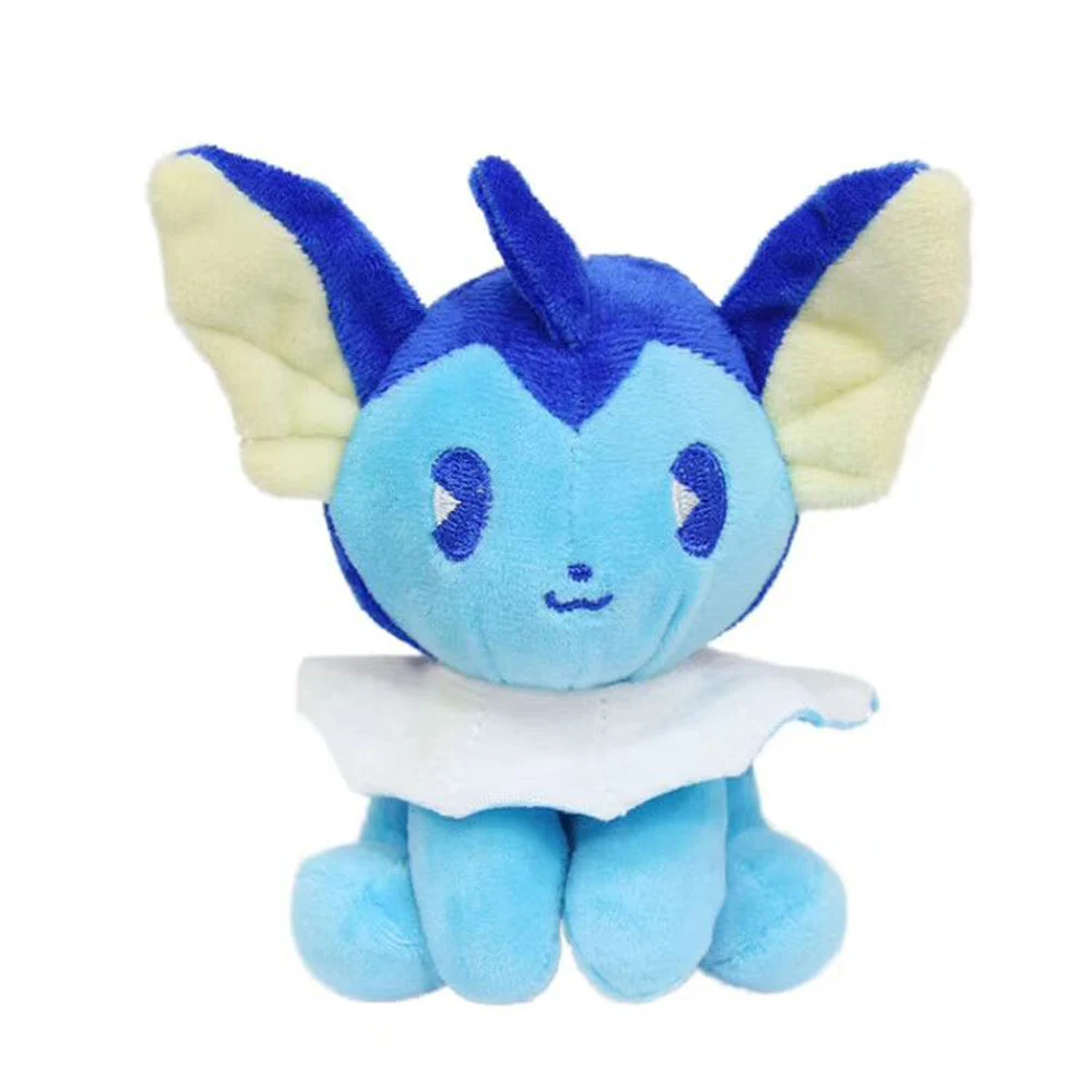 Soda Vaporeon 10cm 10/лот Ditto Metamon Charmande Squirtle снорлакс Пикачу Eevee Espeon flarion Jolteon Sylveon плюшевый умбреон мягкая игрушка - Цвет: Soda Vaporeon 10cm