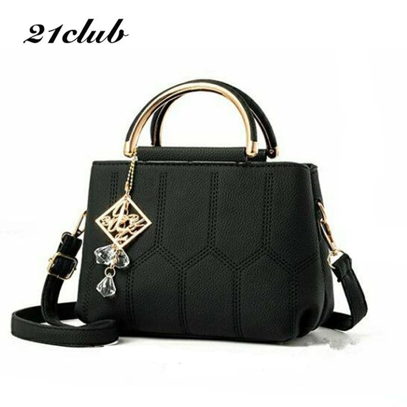 21 Клубная брендовая маленькая Повседневная Геометрическая простая однотонная