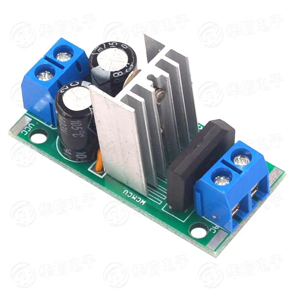 

L7812 LM7812 three-terminal regulator 5V 12V rectifier filter power converter