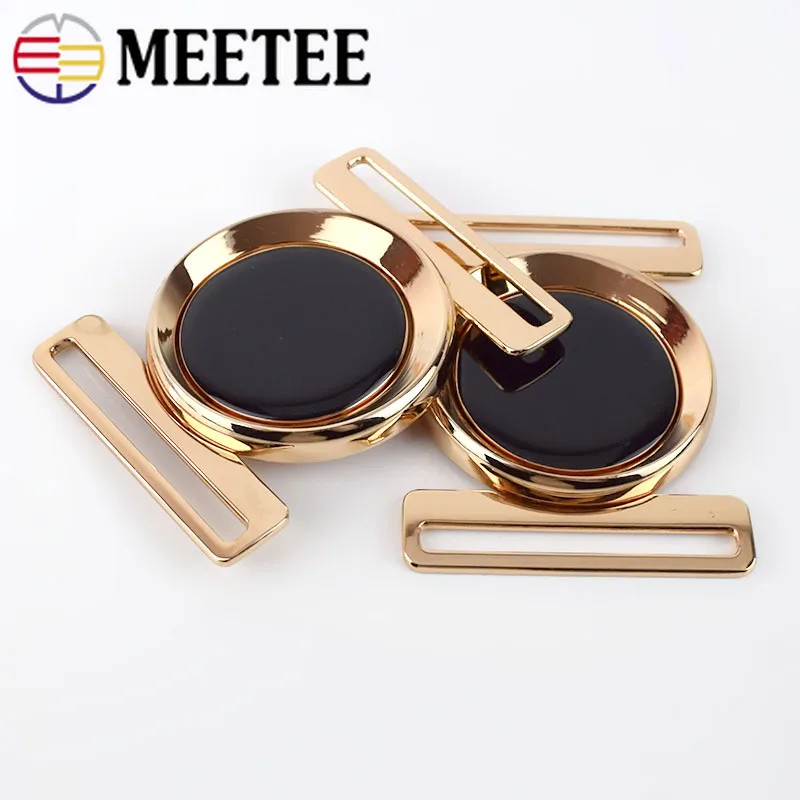 Аксессуары для шитья одежды Meetee 1/2 шт. 50 мм мужчин и женщин декоративные пряжки на