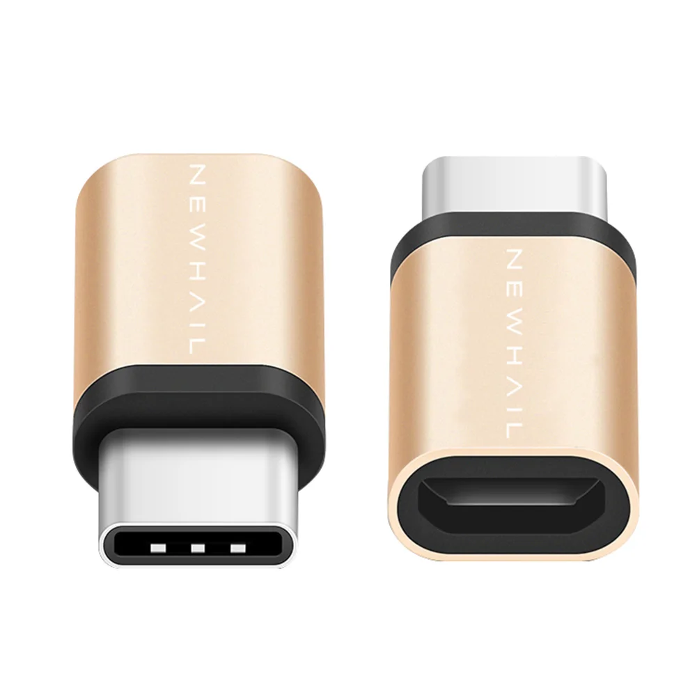 Переходник с Type C папа на Micro USB мама конвертер коннектор для Xiaomi HuaWei P9 Letv