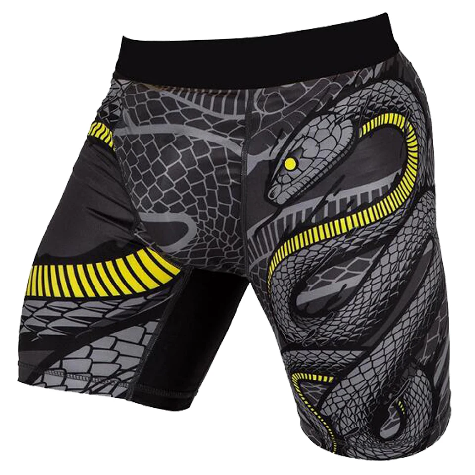 Snake Kick Boxing Mma Shorts Men mma Compression Pants Rashguard Boxe Thai Short Muay Crossfit Pant Fight Jerseys | Спорт и