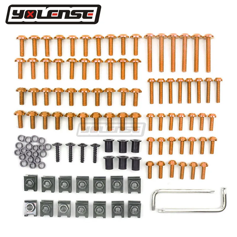 

Motorcycle Accessories Fairing windshield Body Work Bolts Nuts Screws For Honda NC750S NC750X CBR900RR CBR929 CBR954