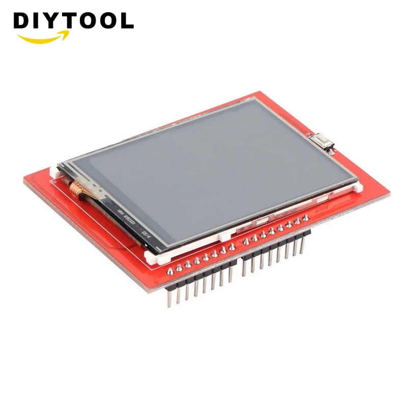 ЖК экран TFT UNO R3 с сенсорной панелью 2 4 дюйма TF ридер для Arduino SD|Детали и аксессуары