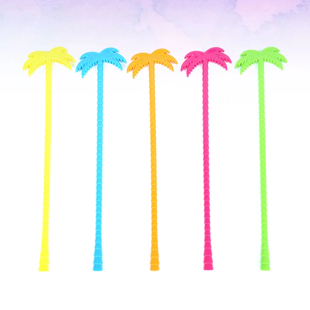 25 штук/упаковка коктейльные палочки для размешивания кокосовой пальмы ложки с