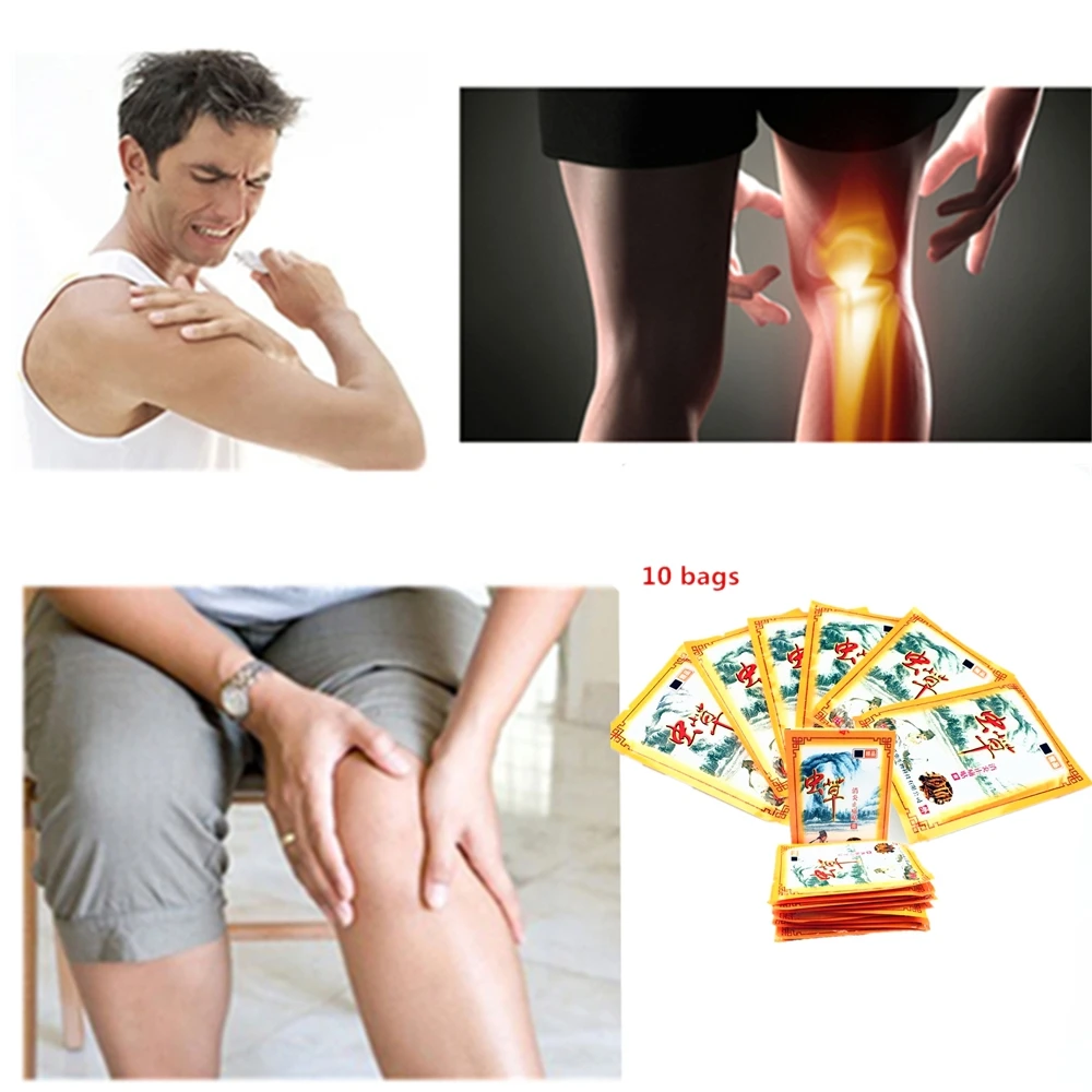 Дешевые 10 шт. вьетнамский бальзам с белым тигром обезболивающий пластырь для