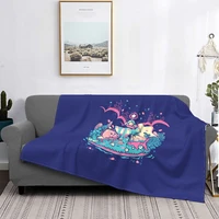 dream fountain blanket bedspread bed plaid muslin bed blankets blanket hoodie beach towel luxury