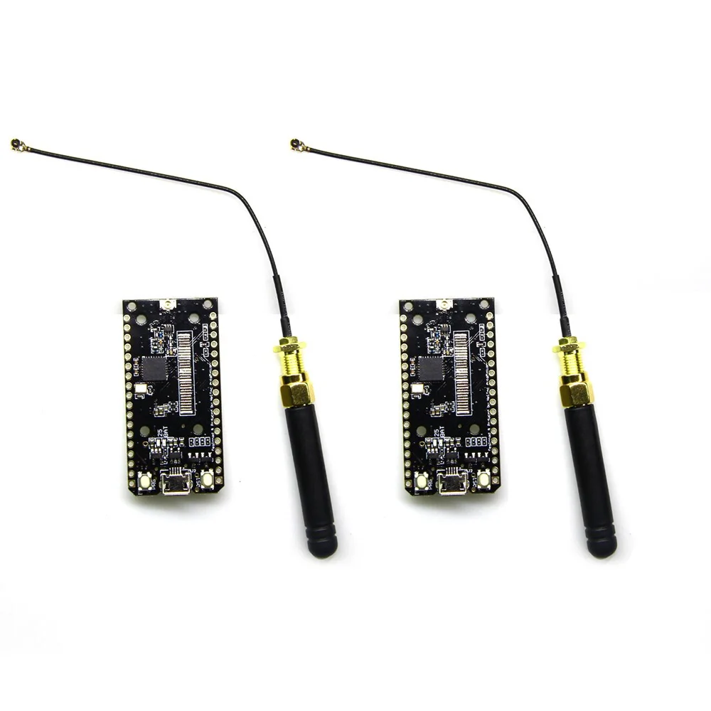 TTGO 2 шт./лот ESP32 SX1276 LoRa 868 / 915 МГц Bluetooth Wi Fi Интернет антенна Lora макетная плата для