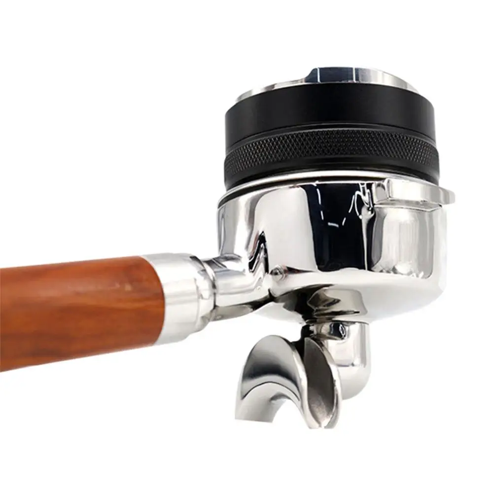 53mm Dual Sided Stainless Steel Coffee Tamper 3 Angled Slopes and Flat Base Espresso Tool Kitchen Tools | Дом и сад