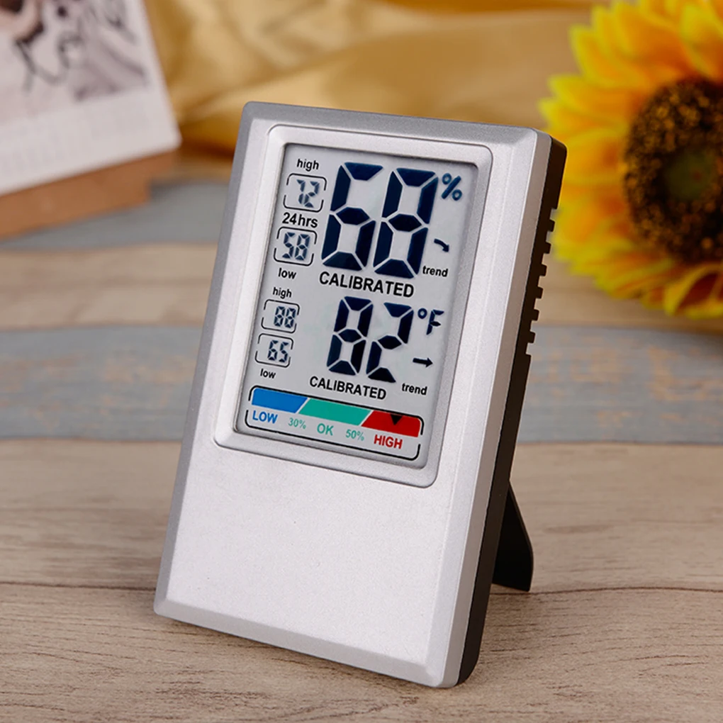 new lcd weather station digital thermometer hygrometer maxmin electronic temperature humidity meter free global shipping