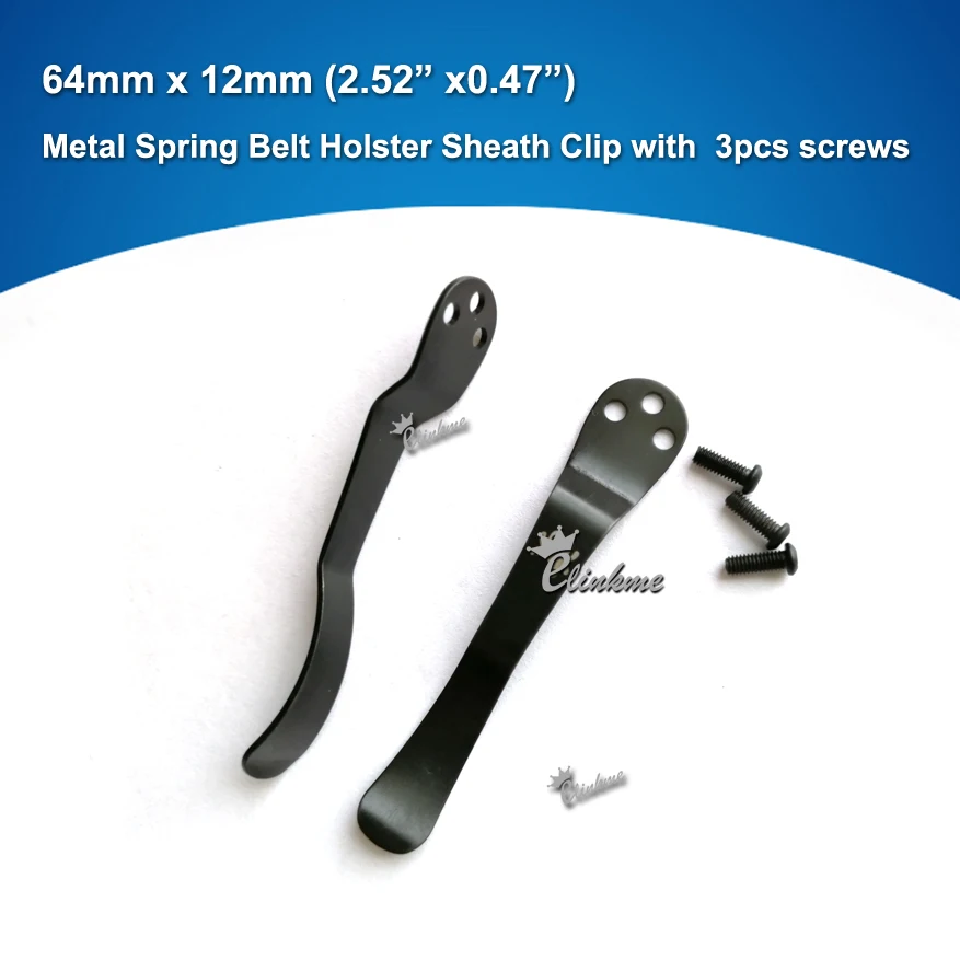 5 шт./лот 11 мм * 64 карманный зажим складные ножи Зажим фонарик Byrd C81 или EDC