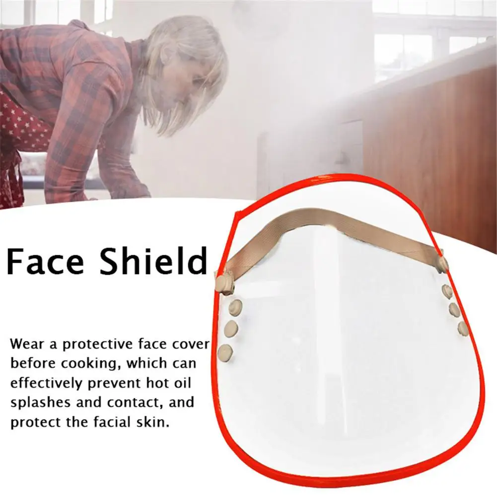 Safe Durable Outdoor Cycling Mask Face Protection Dustproof Home Transparent Oil Splash Proof Riding Masks | Спорт и развлечения