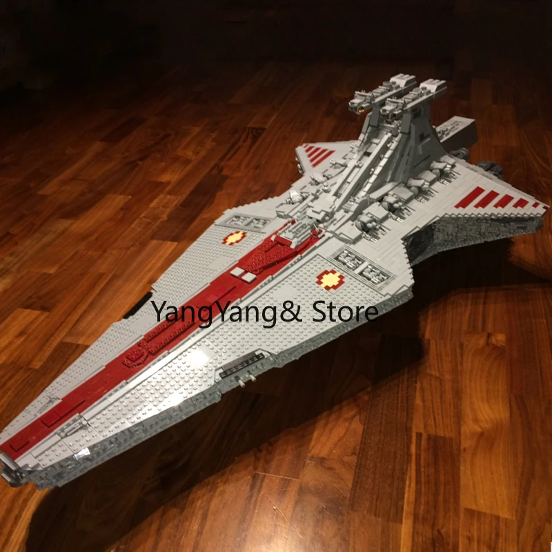 

05077 The UCS Venator Class Star Destroyer ST04 Star Movie Wars 6125+PCS Model Building Blocks Education Toys Christmas Gifts