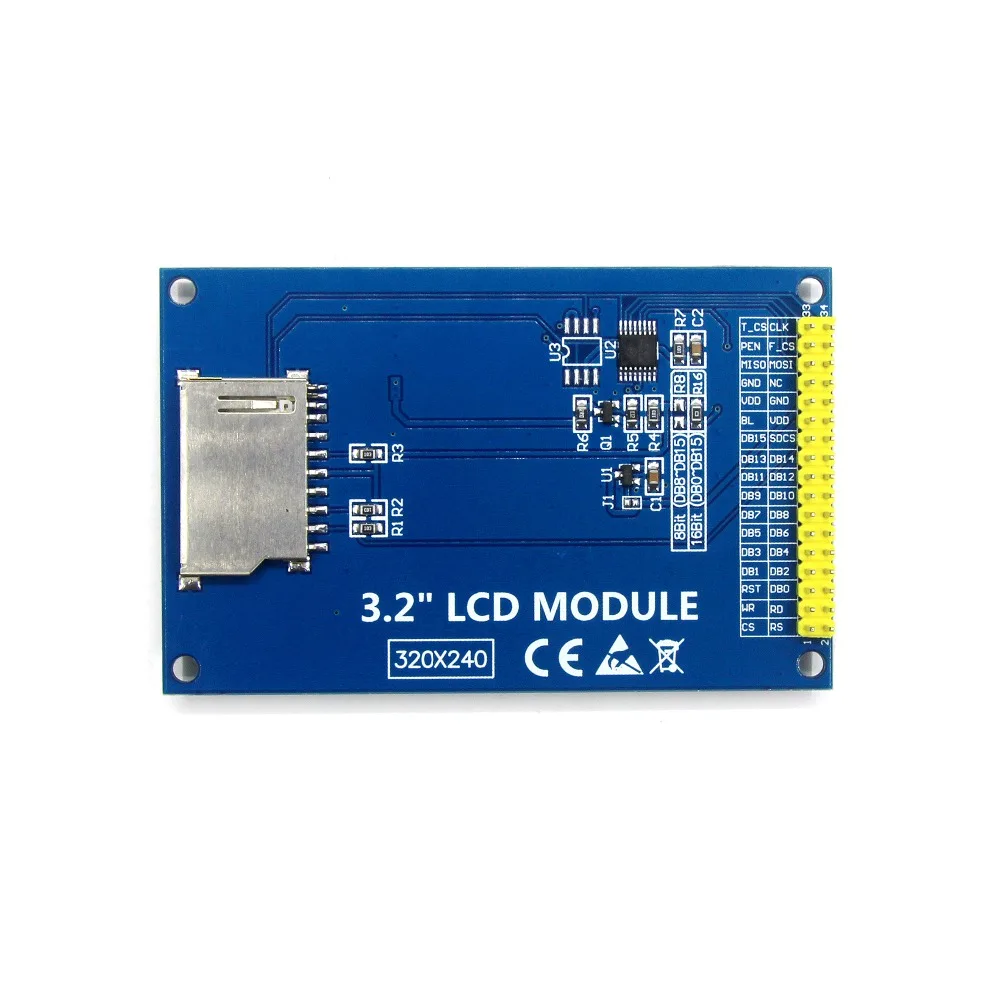 Lcd 3,2 дюймов TFT сенсорный экран модуль Дисплей Ultra HD ILI9341 для STM32 240x320 240*320 для arduino Diy Kit