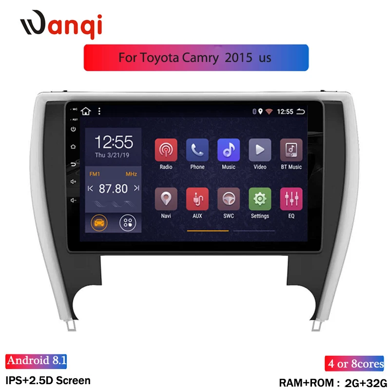 Автомобильный мультимедийный плеер 10 1 дюймов Android 8 стерео радио GPS навигация для