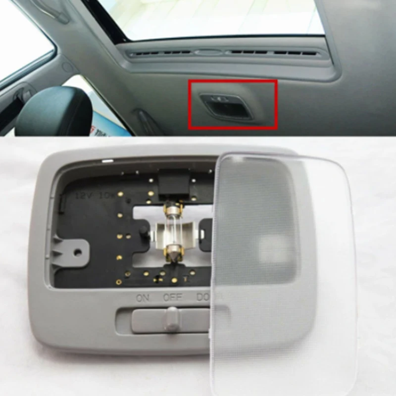 Оригинальная комнатная лампа в сборе для kia Sportage 2005 2006 2007 2008 2009 2010 бежево-серого