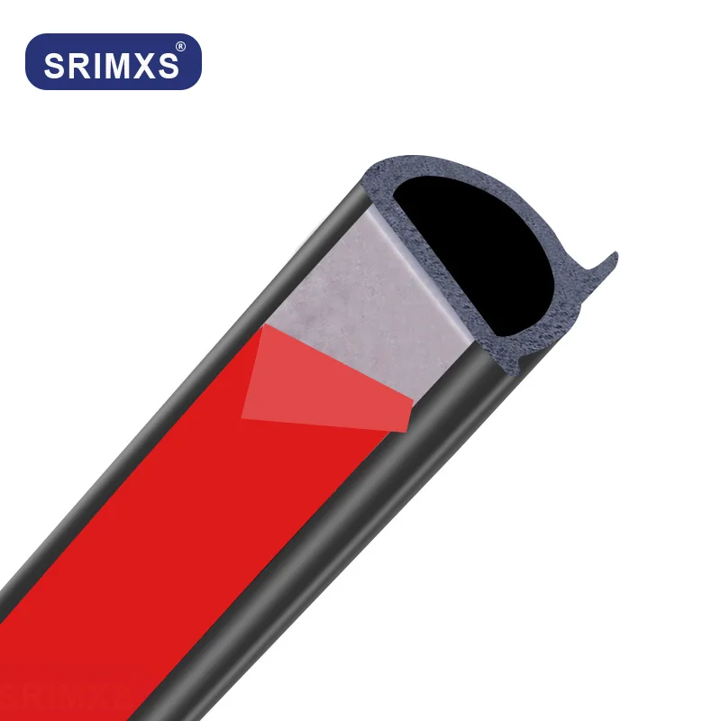 

Car Door Sealing Strips DZ Type Rubber Noise Insulation Weatherstrip Soundproof Frame Bonnet Trunk Dormer Cover Trim
