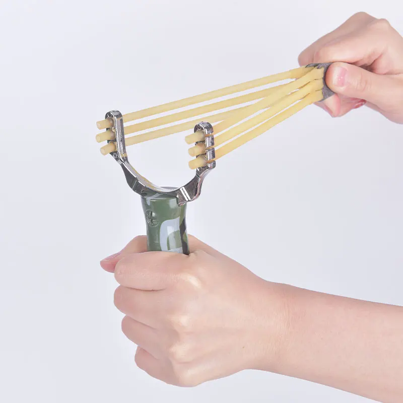 

Рогатка стрельба Охота Рогатка три карты шестижильная стальная Рогатка