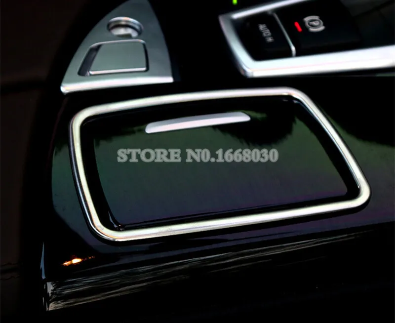 Пепельница для внутренней консоли Обложка рамы отделка 1 шт. BMW 5 серии F10 F11 2011-2015