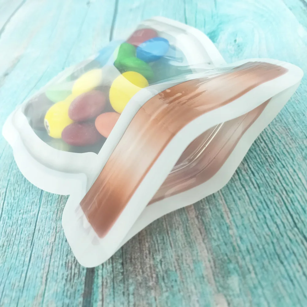 Экологически чистые банки для конфет на Рождество полипропиленовые пластиковые