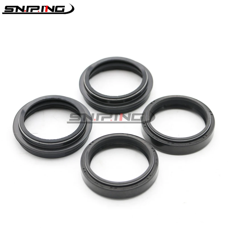 цена 43X55X9.5 Motorcycle front fork oil seal 43 X 55 X 9.5 front shock absorber fork seal dust cover seal