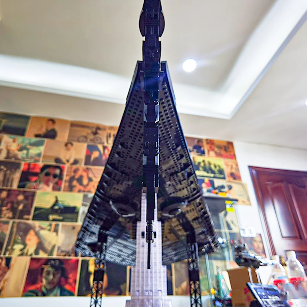 

Creator Expert Space Eclipse Class Dreadnought Moc Modular Bricks Model Building Blocks super Imperial Star Destroyer toys