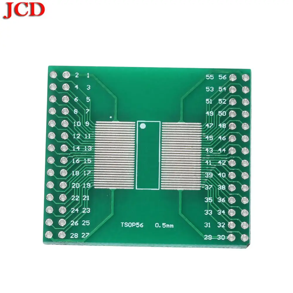 Плата адаптера JCD для платы PCB TSOP56 TSOP48 к DIP56 плата серии AM29 IC 0 5 мм 65 | Обустройство