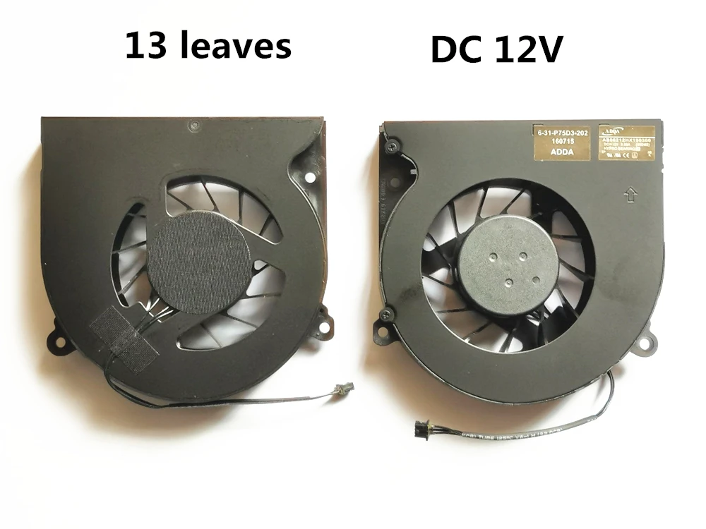 

Laptop CPU/GPU cooling Radiator heatsink Fan for Clevo P775DM P775DM2 P775DM3 P775TM X711 6-31-P775N-2A2 2A3 6-31-P775N-102 103