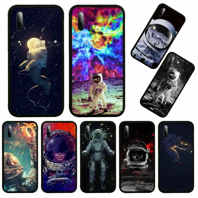 

Trippy Art aesthetic Space astronaut Phone Case For Huawei Honor View V 5 7 8 9 10 20 30 X S Play Lite Pro Cover