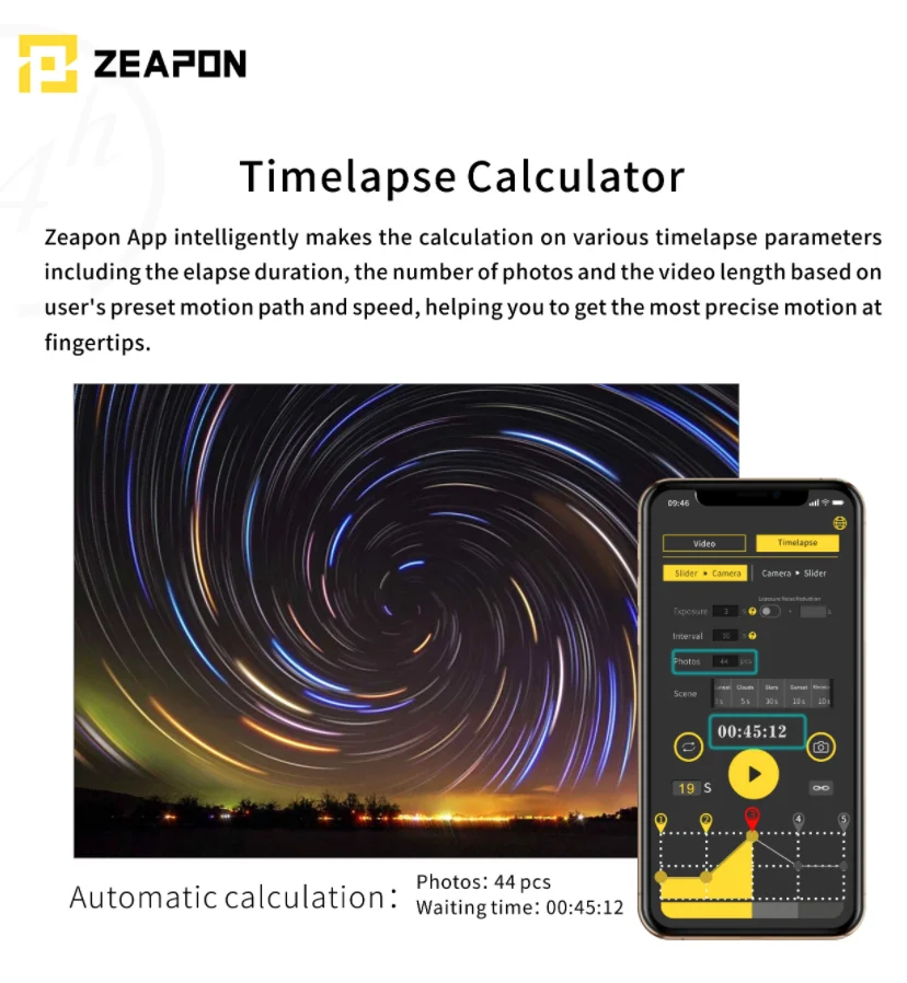 В наличии ZEAPON Micro 2 Slider mini portable ultra silent motor механизированная камера Video с двойным