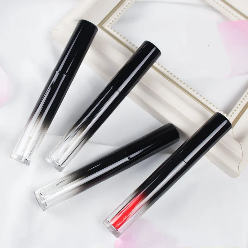 150 шт 3 мл черный градиентный блеск для губ пустая трубка Жидкий бальзам тюбики с