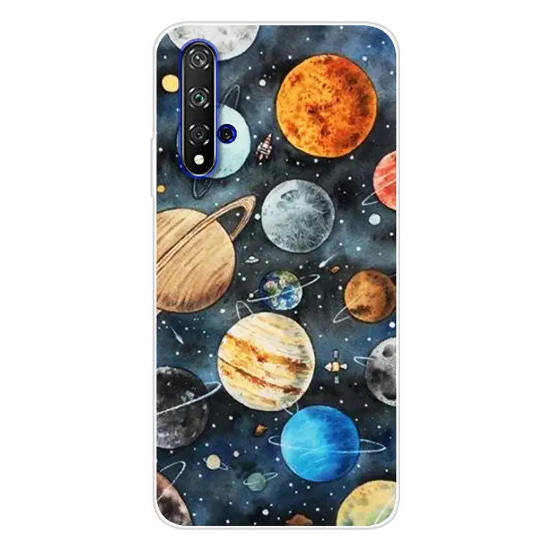 45 Для Nova 5T чехол huawei Nova 5T чехол силиконовый ТПУ Мягкая задняя крышка чехол для huawei Nova5T чехол Чехол Nova 5T 5 T бампер - Цвет: 45