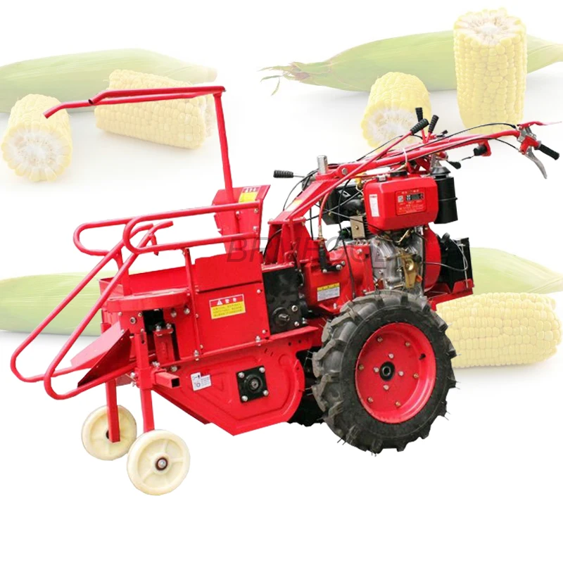 

Agriculture Small Maize Combine Harvester Mini Gasoline Engine Corn Harvester For Sale