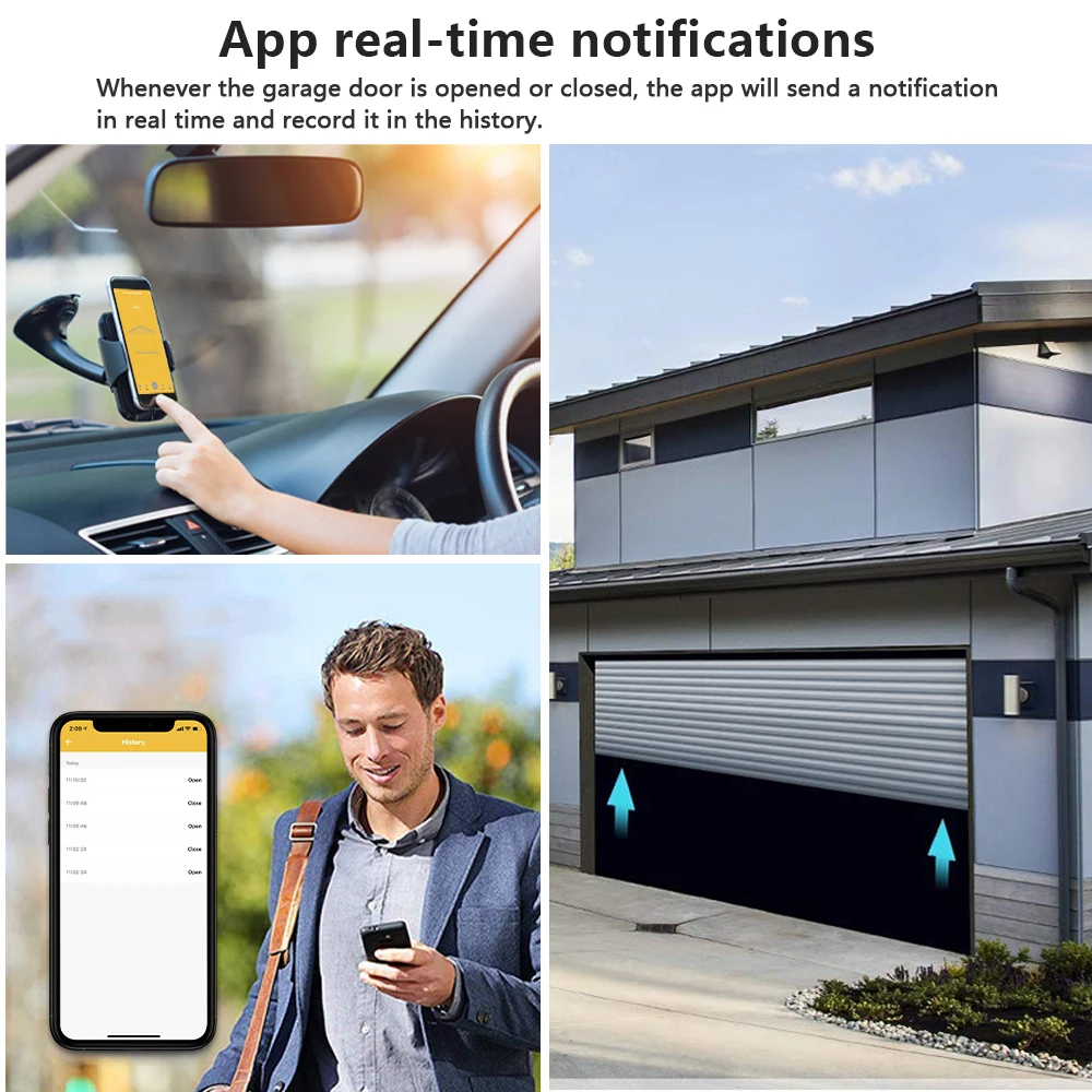 Wi-Fi-контроллер Tuya Smart Life для открывания гаражных дверей