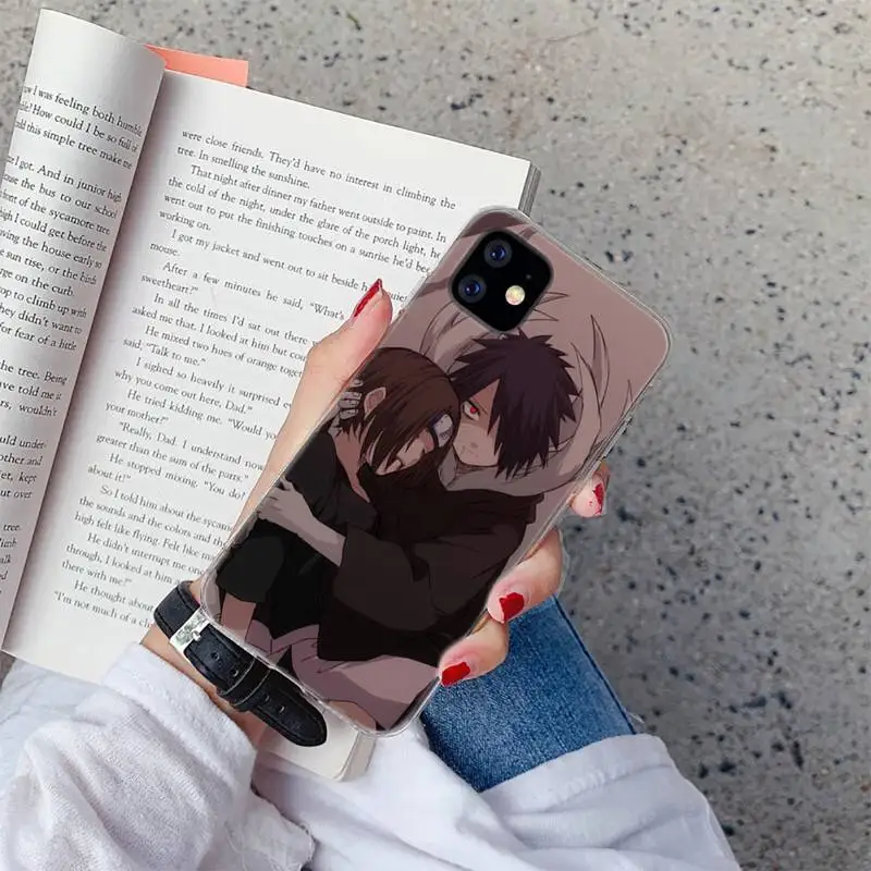 

Obito and Rin Naruto Anime cartoon Phone Case For iphone 12 5 5s 5c se 6 6s 7 8 plus x xs xr 11 pro max mini